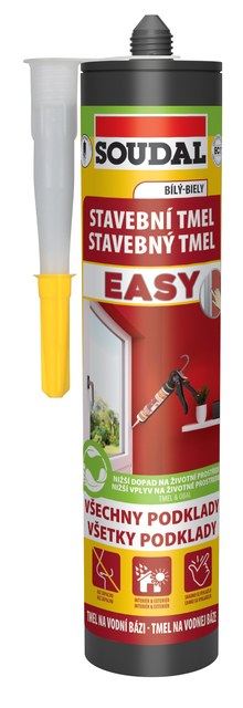 EASY stavební tmel bílý 280ml - Tmelení, lepení, maziva silikony