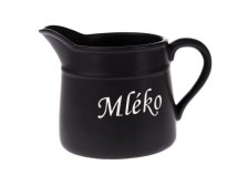 Mlékovka černá 460ml,keramika
