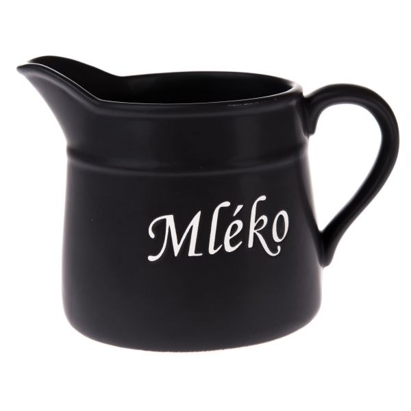 Mlékovka černá 460ml,keramika Mlékovka černá 460ml,keramika - Kuchyně stolování