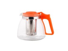 Konvice 900ml+sítko nerez sklo/PH