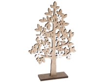 Dekorace Strom jarní 20cm natur,dřevo