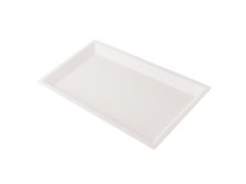 Podnos 33x15cm bílý dřevo