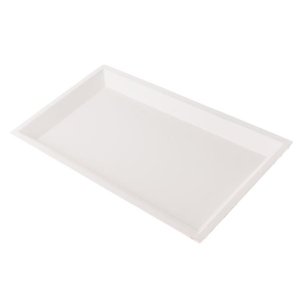 Podnos 33x15cm bílý dřevo Podnos 33x15cm bílý dřevo - Kuchyně stolování