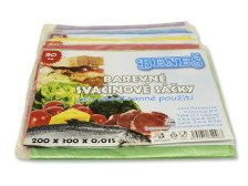 Sáček mikroten 1l 20x30cm/30ks barevný