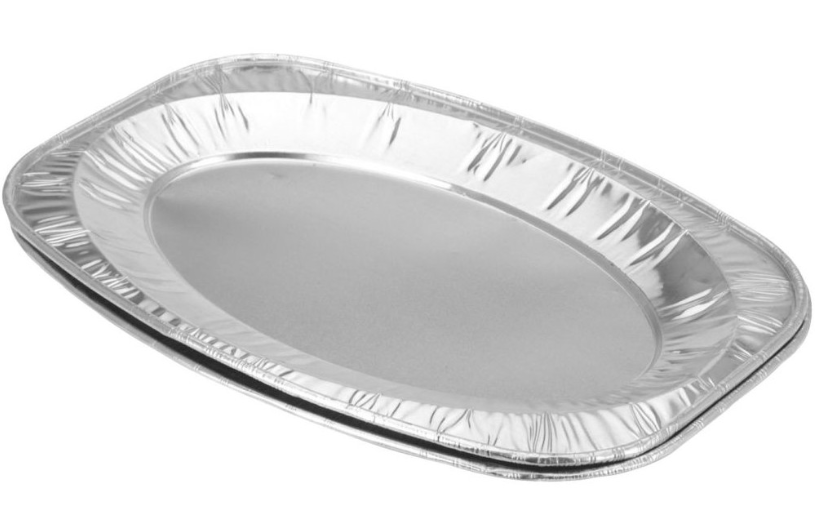 Tác servírovací 42,5x28cm/2ks ovál Al Tác servírovací 42,5x28cm/2ks ovál Al - Grily Weber příslušenství ke grilování