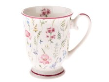 Hrnek 300ml Luční květy porcelán