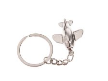 Klíčenka - přívěsek Letadlo 3x10cm kov