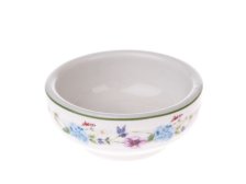 Miska 7,2x3cm Luční květy porcelán
