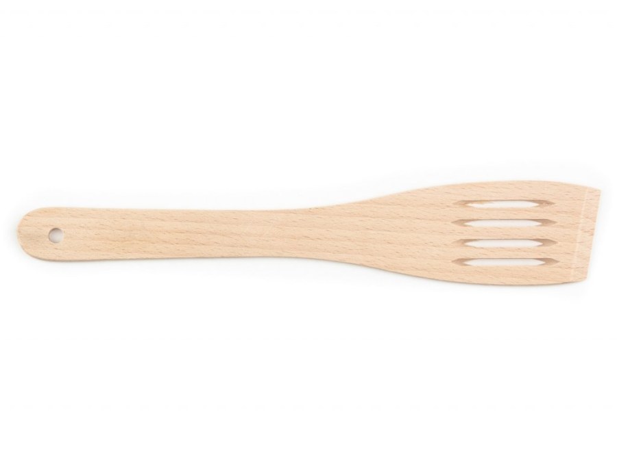 Obracečka 30cm s otvory, dřevo Obracečka 30cm s otvory, dřevo - Kuchyně kuchyňské náčiní a pomůcky