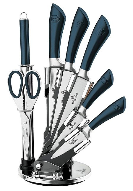 Sada nožů 8ks Aquamarine Metallic Line - Kuchyně kuchyňské náčiní a pomůcky