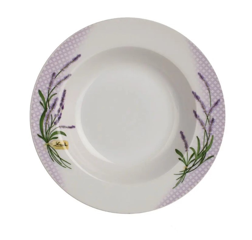 Talíř hluboký 21,6cm Lavender, porcelán Talíř hluboký 21,6cm Lavender, porcelán - Kuchyně stolování