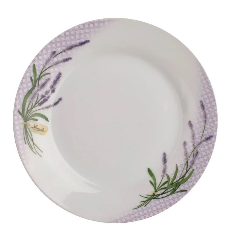 Talíř dezertní 19cm Lavender porcelán Talíř dezertní 19cm Lavender porcelán - Kuchyně stolování