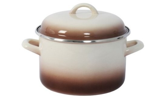 Hrnec+poklice 14cm/1,75l Capuccino smalt Hrnec+poklice 14cm/1,75l Capuccino smalt - Kuchyně nádobí, příslušenství
