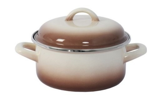Rendlík+poklice 14cm/1l Capuccino, smalt Rendlík+poklice 14cm/1l Capuccino, smalt - Kuchyně nádobí, příslušenství