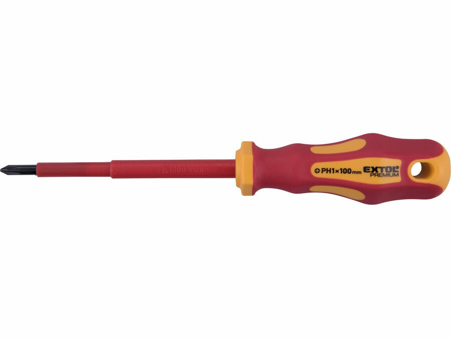 Šroubovák elek. PH1x100mm VDE Šroubovák elek. PH1x100mm VDE - zboží na objednání