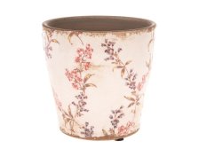 Květináč 14x13,5cm Květy keramika