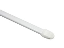 Tyč vitrážová 80-150cm bílá kov/2ks