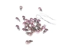 Sada kouliček mini 1,5cm/24ks růžové PVC