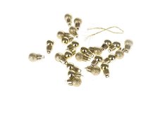 Sada kouliček mini 1,5cm/24ks zlaté PVC