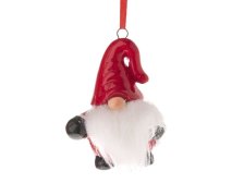 Skřítek 6,8cm závěsný keramika