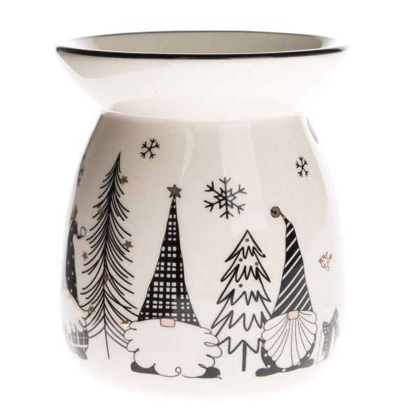 Aromalampa Zimní skřítci,keramika - Domácnost a úklid Vánoce