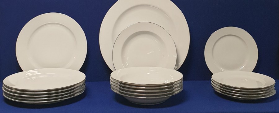 Souprava jídelní 28 dílná Astra porcelán - Kuchyně stolování