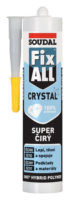 Lepidlo Fix ALL Crystal 290ml - Tmelení, lepení, maziva lepidla