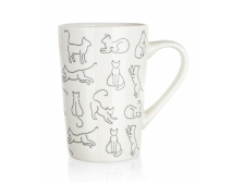 Hrnek 450ml Cats keramika
