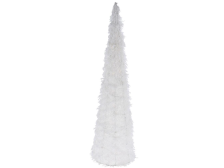 Pyramida zasněžená 60cm/20LED bílá