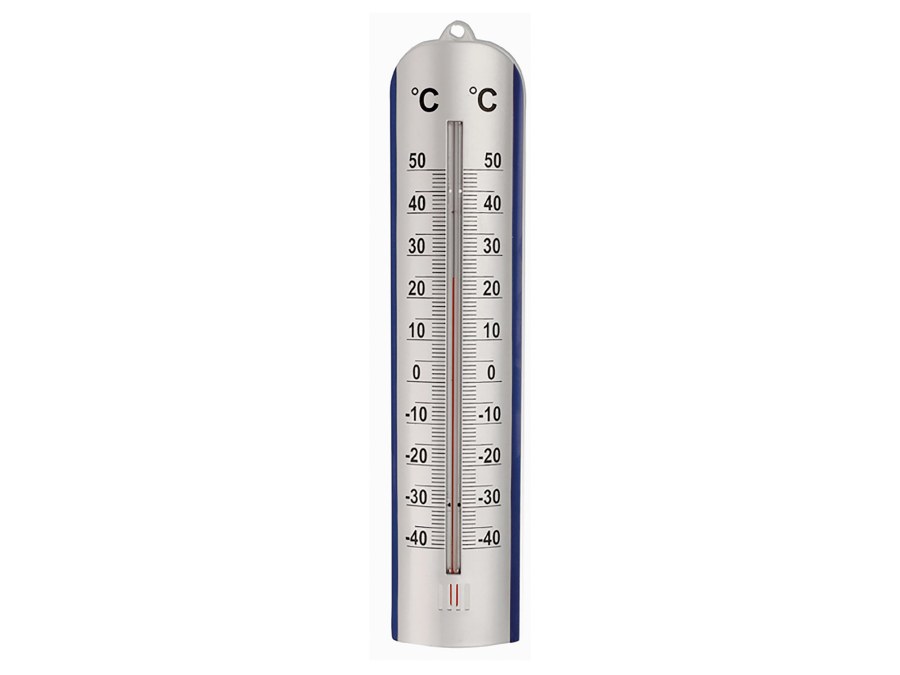 Teploměr 27cm ven./vnitř.stříbrný (-40°+50°C) Teploměr 27cm ven./vnitř.stříbrný (-40°+50°C) - Domácnost a úklid potřeby a pomůcky pro domácnost