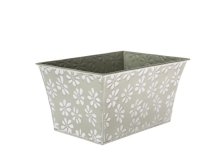 Truhlík 22x12cm sv.zelený,plech