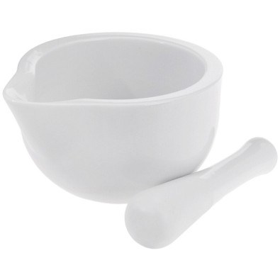 Hmoždíř+tlouček 11cm/330ml,porcelán - Kuchyně kuchyňské náčiní a pomůcky