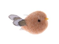 Sada ptáčků na klipu/2ks oranžové