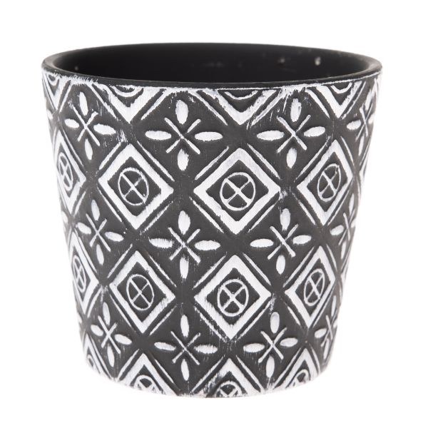 Obal na květináč 12x11cm keramika - Domácnost a úklid bytové dekorace, textilní doplňky