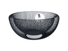 Košík 25cm černý drát