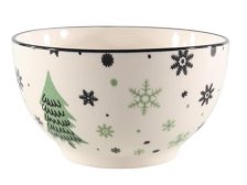 Miska 14cm Vánoční stromek keramika