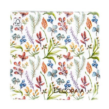 Ubrousky Bylinky 33x33cm/3vrstvy Ubrousky Bylinky 33x33cm/3vrstvy - Kuchyně stolování