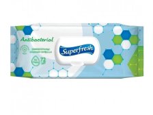 Ubrousky vlhčené 72ks antibakteriální