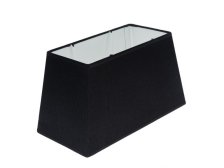 Stínidlo lampy 30x16x17cm černý textil/PH