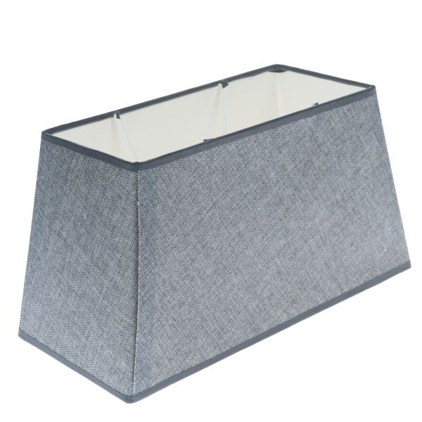 Stínidlo lampy 35x16,5x19cm šedý textil/PH Stínidlo lampy 35x16,5x19cm šedý textil/PH - Domácnost a úklid bytové dekorace, textilní doplňky