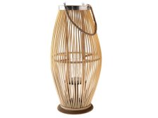 Lucerna 49cm natur/zelená bambus