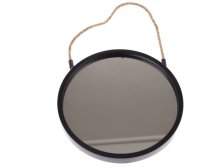Zrcadlo závěs.25cm tmavý rám PH