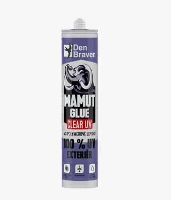 Lepidlo Mamut Glue CLEAR UV Exteriér 290ml - Tmelení, lepení, maziva lepidla