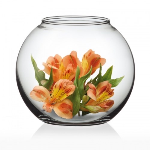 Váza 21,5cm Globe (30010) sklo - Domácnost a úklid bytové dekorace,textilní doplňky