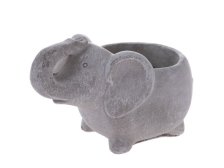 Květináč Slon 19x12cm, beton