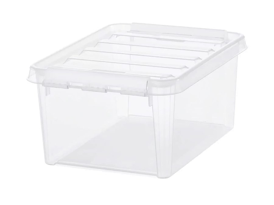 Box+víko úložný 8l/34x25x16cm bílé klipy Classic,PH - Domácnost a úklid potřeby a pomůcky pro domácnost