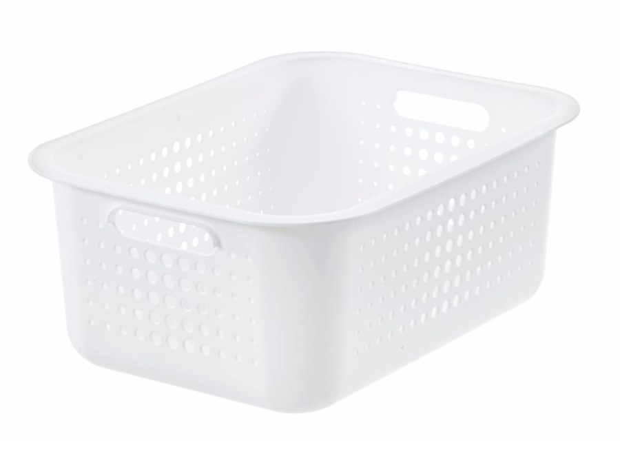 Košík Modern 10l/37x28x15cm bílý PH Košík Modern 10l/37x28x15cm bílý PH - Domácnost a úklid potřeby a pomůcky pro domácnost