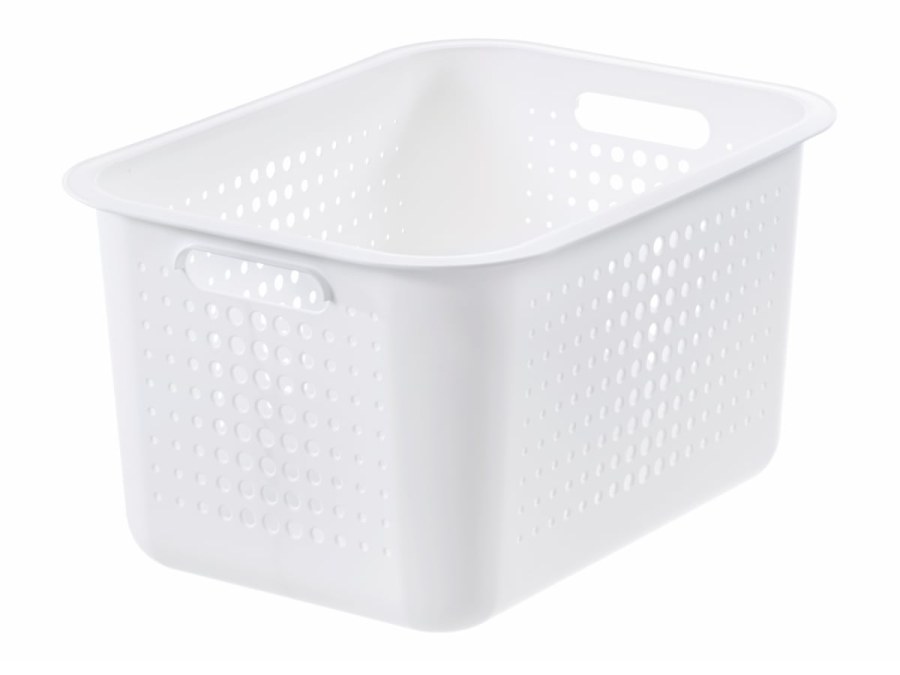 Košík Modern 13l/37x28x20cm bílý PH Košík Modern 13l/37x28x20cm bílý PH - Domácnost a úklid potřeby a pomůcky pro domácnost