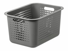 Košík Modern 13l/37x28x20cm šedý PH