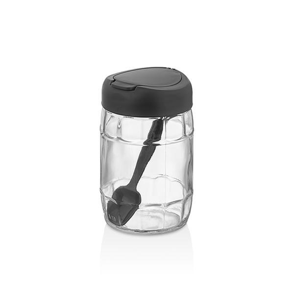 Dóza+lžička 380ml mix barev sklo/PH Dóza+lžička 380ml mix barev sklo/PH - Kuchyně skladování a zavařování potravin a nápojů